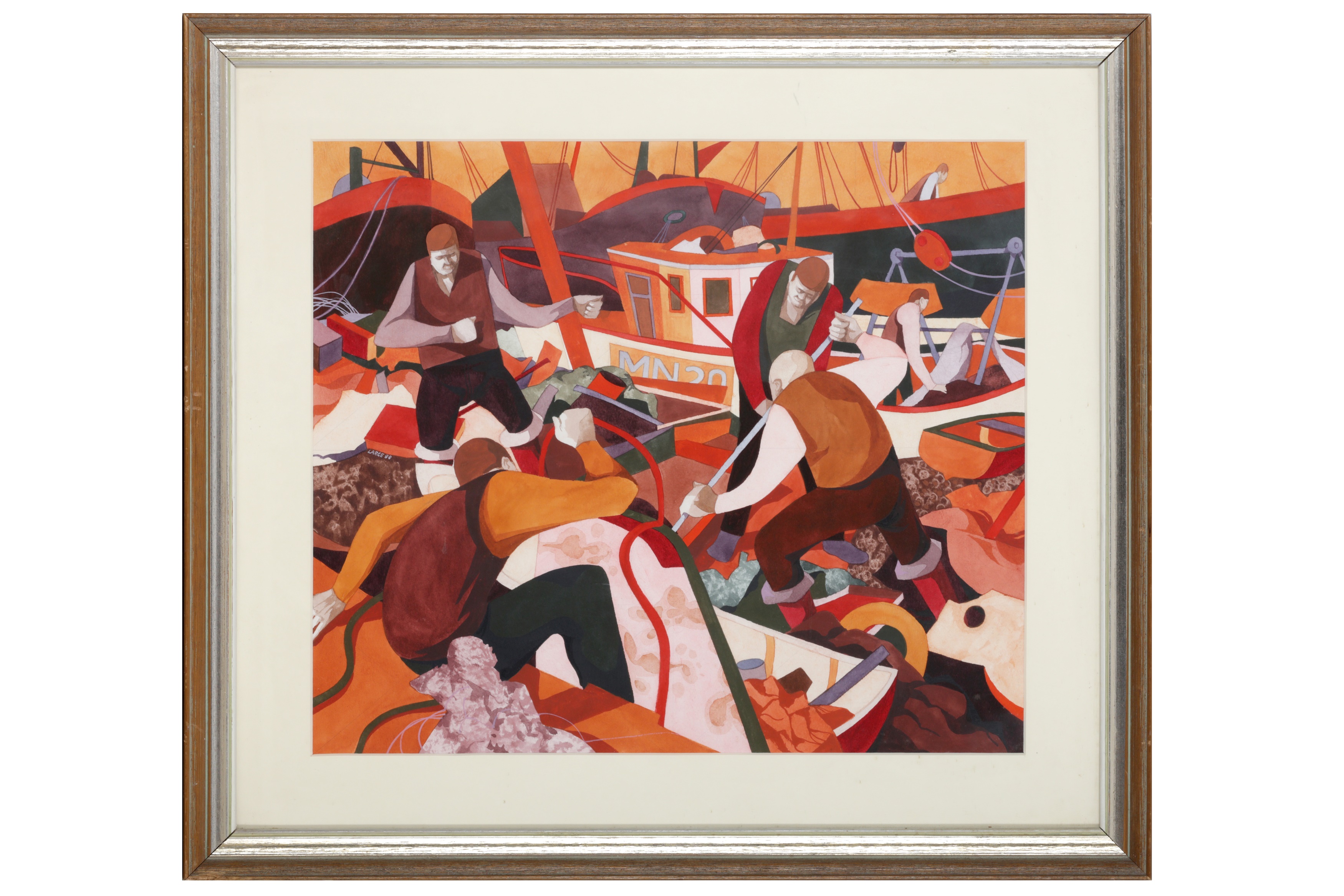 George Large Lot 222 - GEORGE LARGE (BRITISH B. 1936)