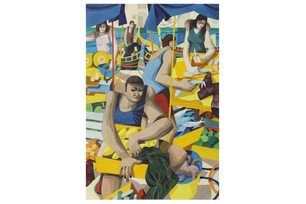 George Large Lot 221 - GEORGE LARGE (BRITISH B. 1936)