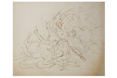 Lot 131 - RAPHAEL LAMAR WEST (LONDON 1769-1850 BUSHEY HEATH)