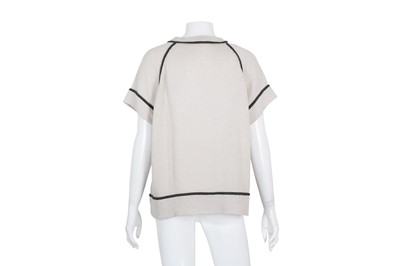 Lot 243 - Brunello Cucinelli Beige Fine Knit Jumper - Size L