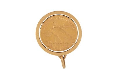 Lot 119 - A medal pendant