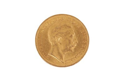 Lot 125 - A GERMAN MARK COIN, 1895