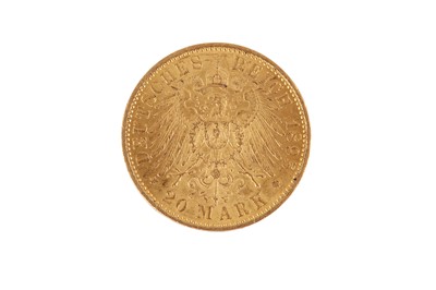 Lot 125 - A GERMAN MARK COIN, 1895