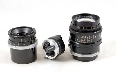 Lot 508 - A 3-Lens Kiev 4 Rangefinder Outfit