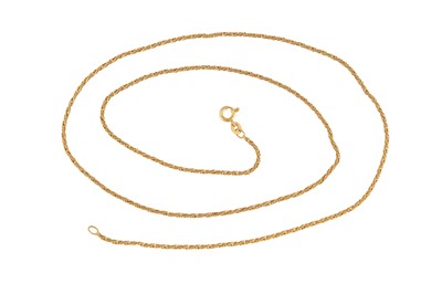 Lot 73 - A CHAIN NECKLACE BY UNO-A-ERRE