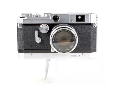 Lot 427 - Canon VT Rangefinder Camera & 50mm Lens.