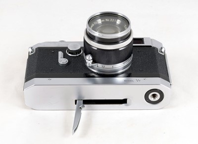 Lot 427 - Canon VT Rangefinder Camera & 50mm Lens.