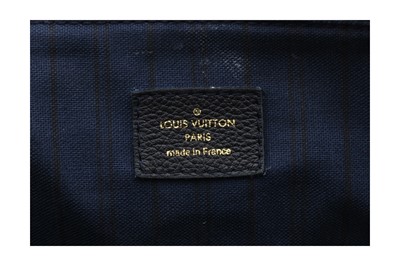 Lot 157 - Louis Vuitton Navy Monogram Empreinte Lumineuse MM