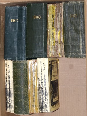 Lot 637 - A Group of 8 Early British Journal Photographic Almanacs.
