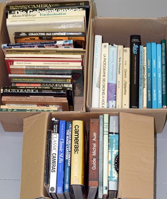 Lot 644 - 3 Good Boxes of Camera Collecting & Related Books.