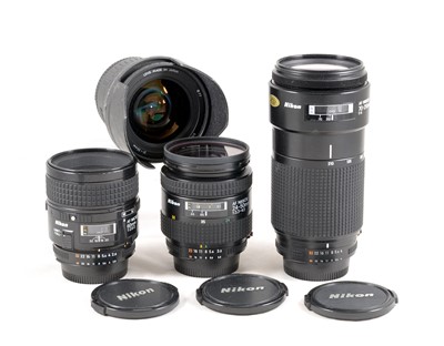Lot 388 - Nikkor 60mm Macro & Other Nikon AF Lenses.