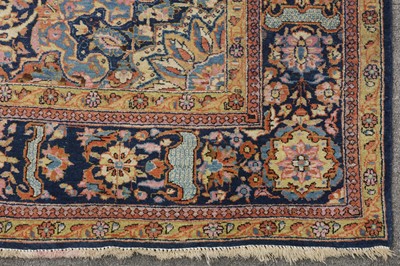 Lot 57 - A FINE KASHAN RUG, CENTRAL PERSIA