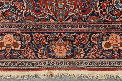 Lot 75 - A FINE KASHAN RUG, CENTRAL PERSIA