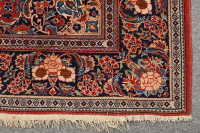 Lot 75 - A FINE KASHAN RUG, CENTRAL PERSIA