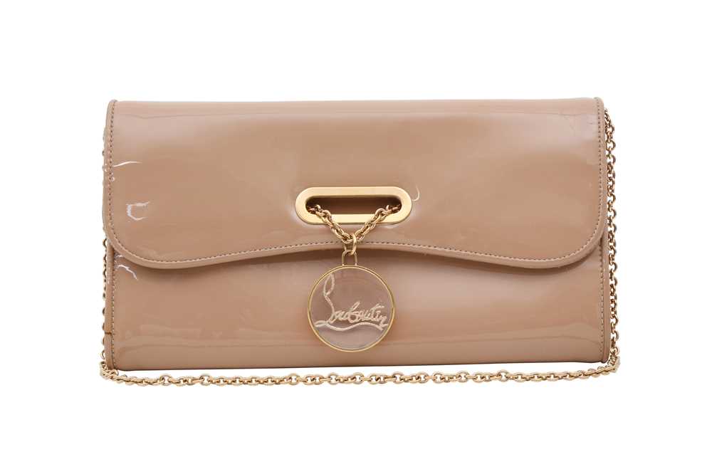 Christian louboutin best sale nude bag