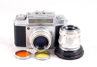 Lot 547 - Agfa Optima Reflex, Ambi SiIlette & Other Agfa Cameras.