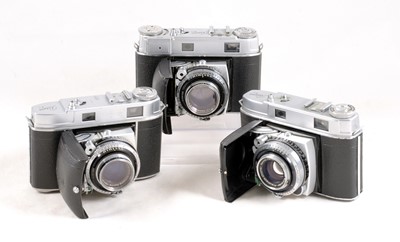 Lot 572 - Retina IIc & IIIc Rangefinder Cameras.