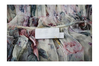 Lot 35 - Zimmerman Silk Floral Print Tiered Midi Dress - Size 2