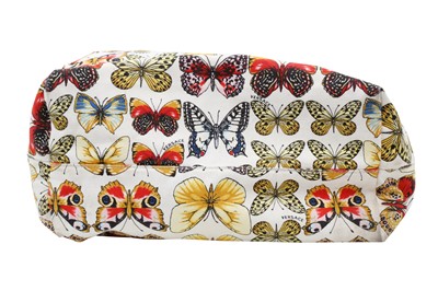 Lot 3 - Versace Beachwear Ivory Butterfly Print Tote