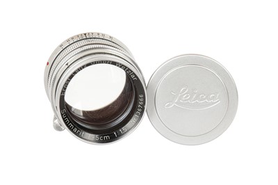 Lot 216 - A Leitz 5cm f/1.5 Summarit Lens