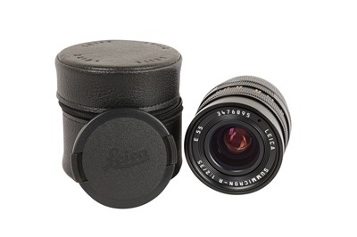 Lot 205 - A Leitz 35mm f/2 Summicron-R E55 3-Cam Lens