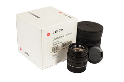Lot 212 - A Leitz 50mm f/2 Summicron Lens (11826)