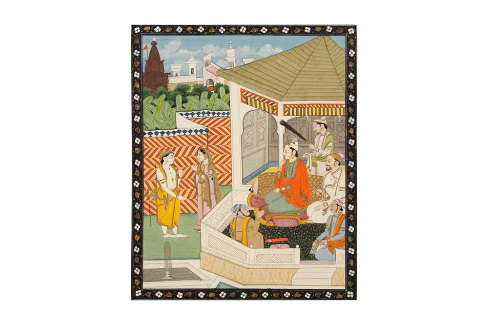 Lot 239 - THE ARRIVAL OF AN ESTEEMED ARCHER AT COURT