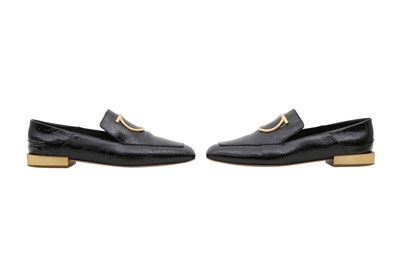 Ferragamo mirror hot sale heel loafer