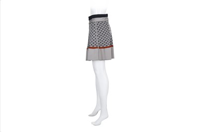 Lot 108 - Chloe Grey Jacquard Knit Skater Skirt - Size L