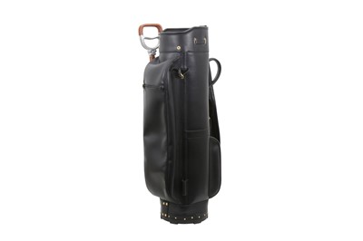 Lot 465 - Gucci Black Golf Bag And Umbrella