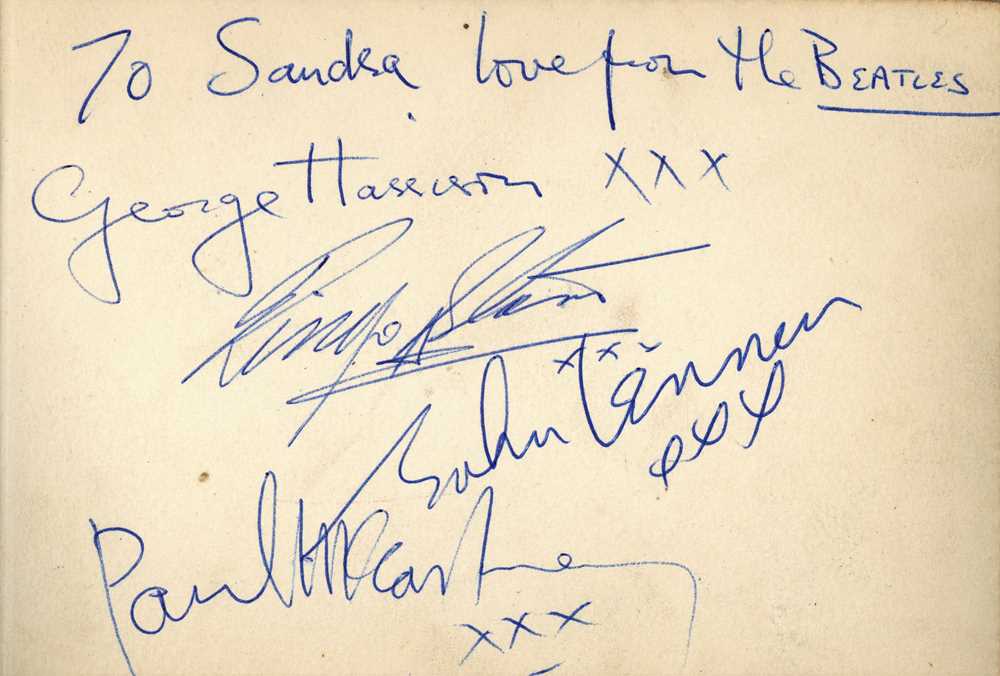 Lot 159 - Autograph Album.- Incl. The Beatles