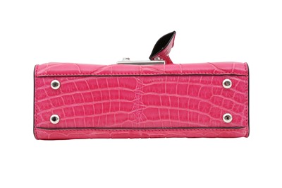 Lot 20 - λ Stalvey Hot Pink Alligator Top Handle 2.0 Mini