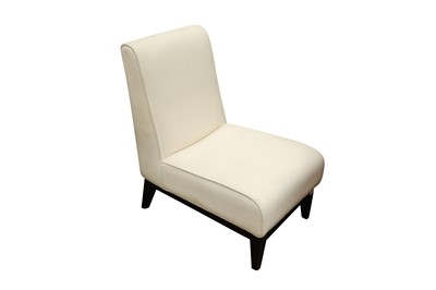 Lot 263 - A CONTEMPORARY LOW LOUNGE CHAIR