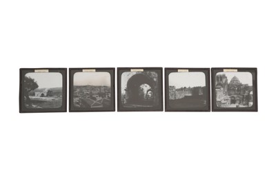 Lot 814 - A COLLECTION OF FIFTY MAGIC LANTERN SLIDES DEPICTING PALESTINE AND THE HOLY LAND