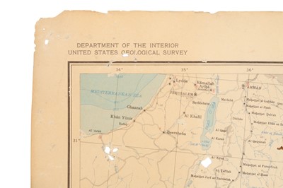 Lot 737 - A MAP OF THE ARABIAN PENINSULA