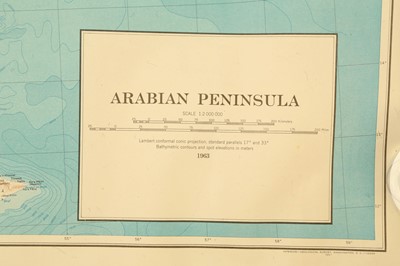 Lot 737 - A MAP OF THE ARABIAN PENINSULA