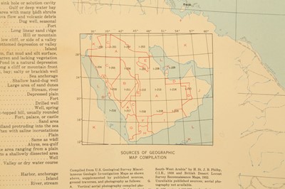 Lot 737 - A MAP OF THE ARABIAN PENINSULA