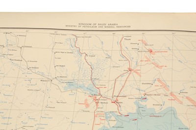 Lot 737 - A MAP OF THE ARABIAN PENINSULA