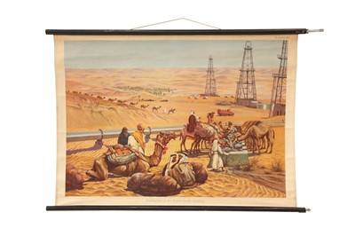 Lot 676 - ERDDGEBIET IN DER WASTE SAUDI-ARABIENS (OIL FIELDS IN THE DESERT OF SAUDI ARABIA)