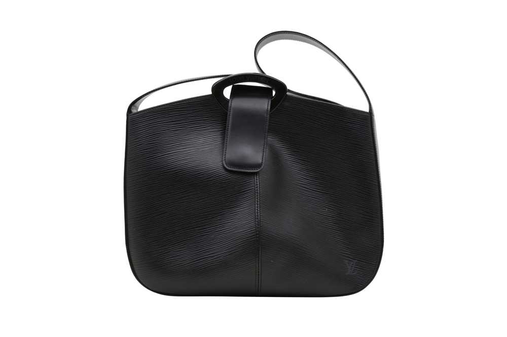 Lot 434 - Louis Vuitton Black Epi Reverie Shoulder Bag