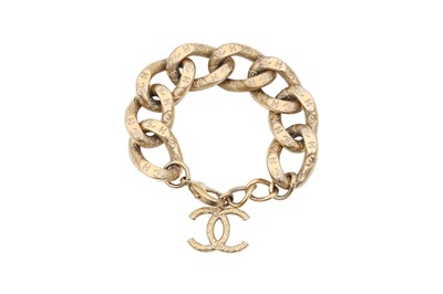 Lot 400 - Chanel CC Logo Chain Link Bracelet