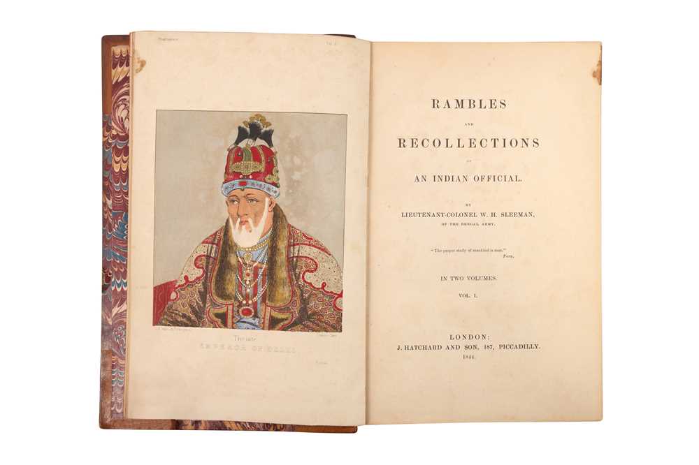 Lot 500 - RAMBLES AND RECOLLECTIONS (VOLS. I AND II)