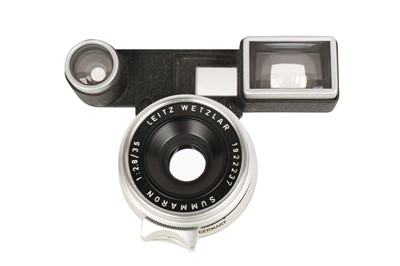 Lot 208 - A Leitz 35mm f/2.8 Summaron Lens w/ Ocular Attachment