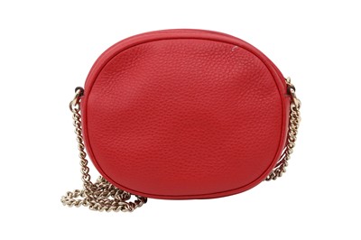 Lot 63 - Gucci Red Small Soho Disco Crossbody Bag