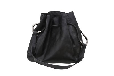 Lot 515 - Gucci Black Drawstring Pouch Bag