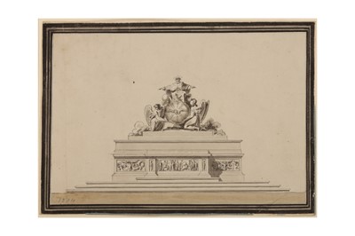 Lot 165 - ATTRIBUTED TO GIUSEPPE VALADIER (ROME 1762-1839)