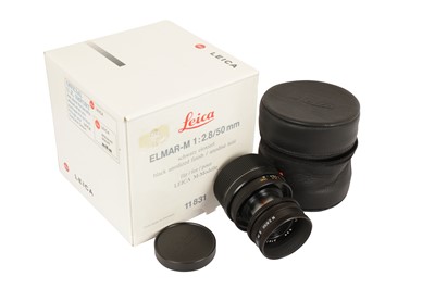 Lot 214 - A Leitz 50mm f/2.8 Elmar-M Lens