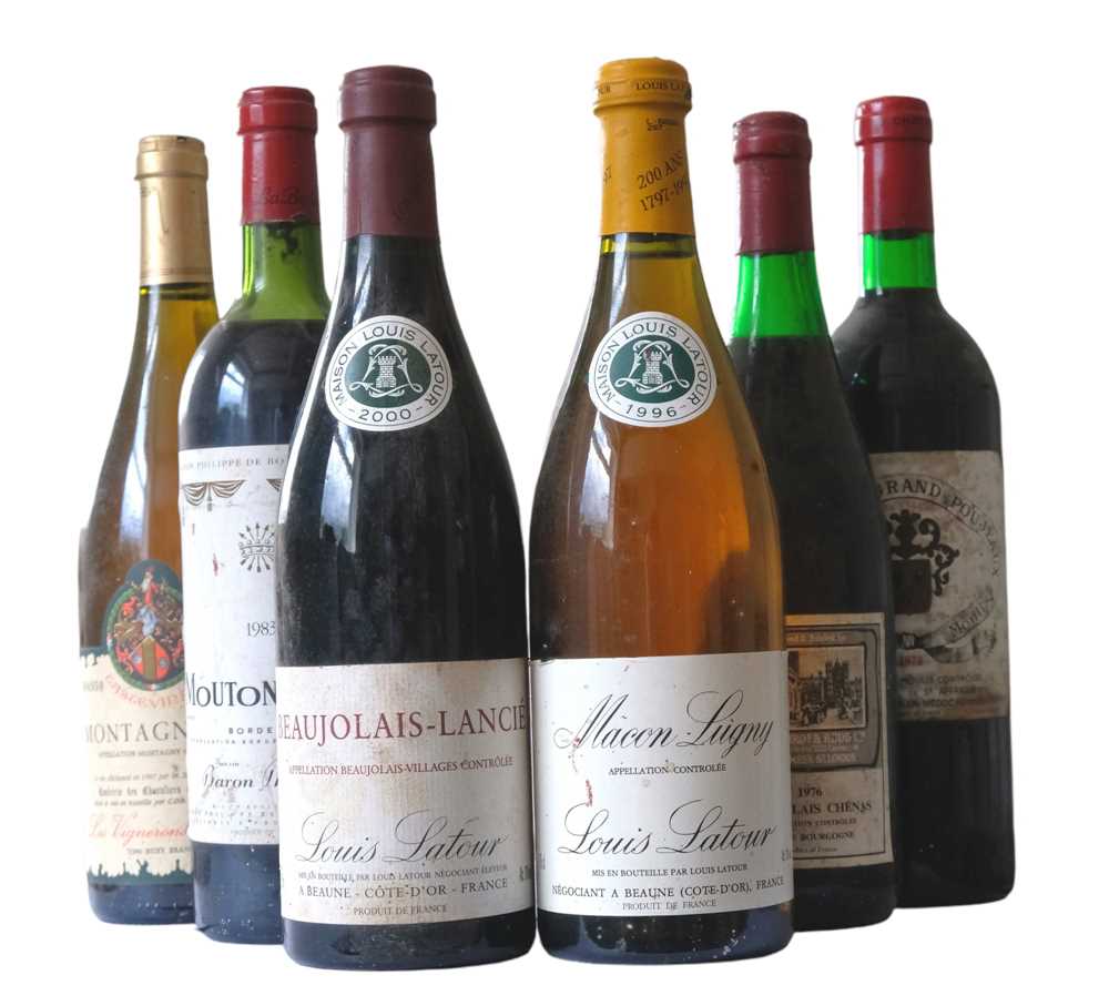 Lot 152 - Assorted French Red and White Wine