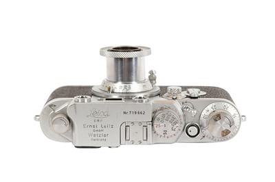 Lot 146 - A Leica IIIf Red Dial Rangefinder Camera