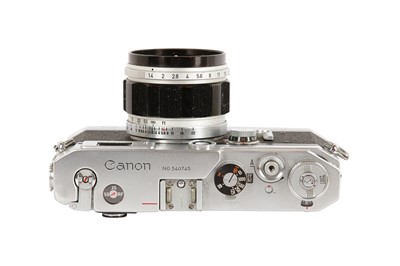 Lot 410 - A Canon Model VT De Luxe Rangefinder Camera